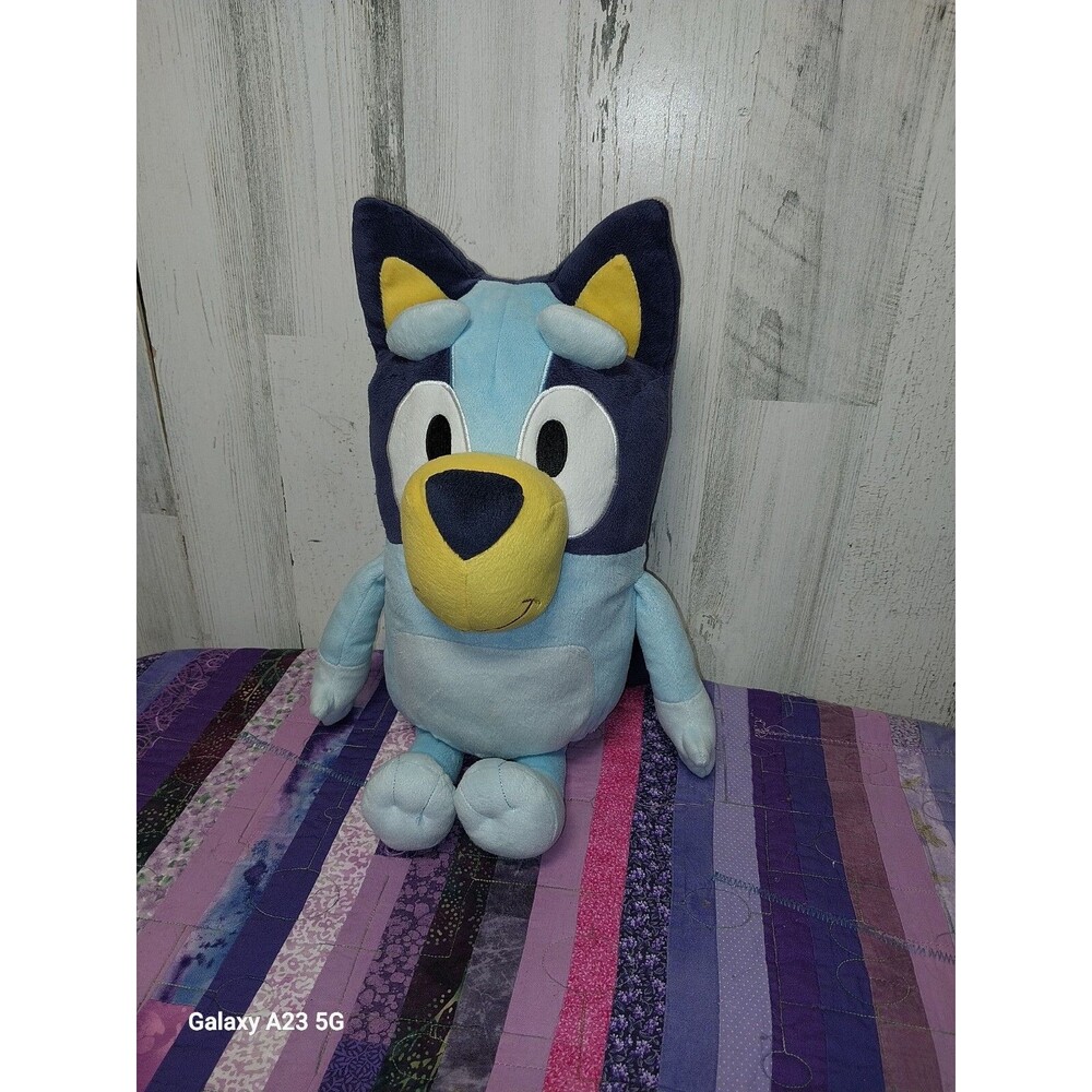 Bluey Blue Dog Plush Soft Toy 17" Moose Toys 2018 Stuffed Animal